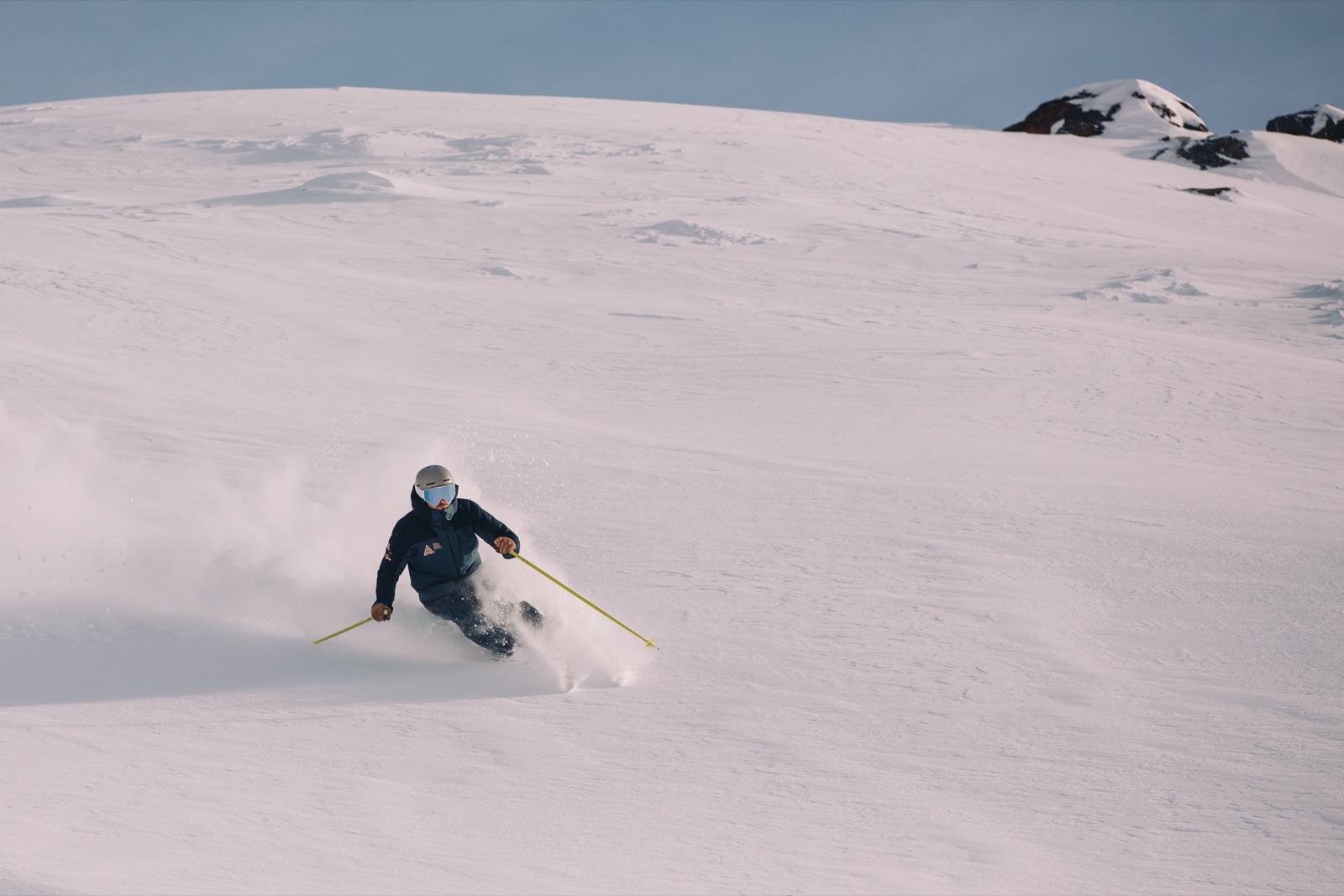 Marc on a powder turn